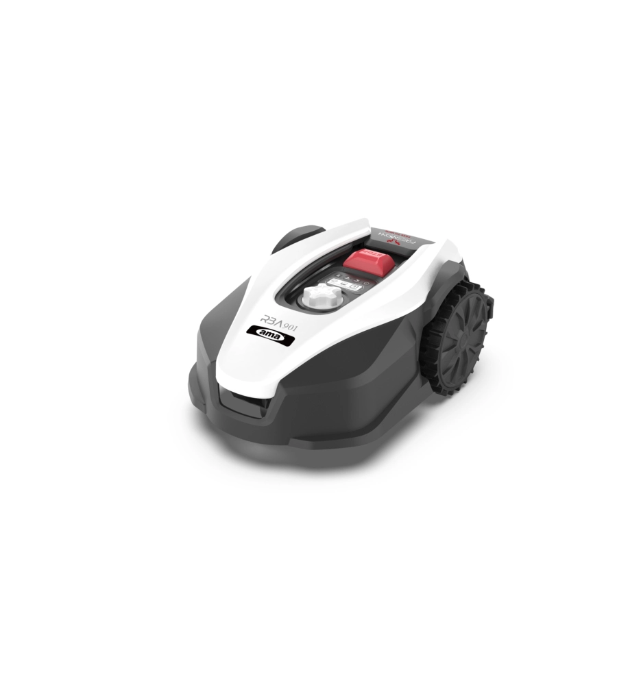 Robot tagliaerba ama "freemow rba901" area di taglio 900 mq - filo perimetrale