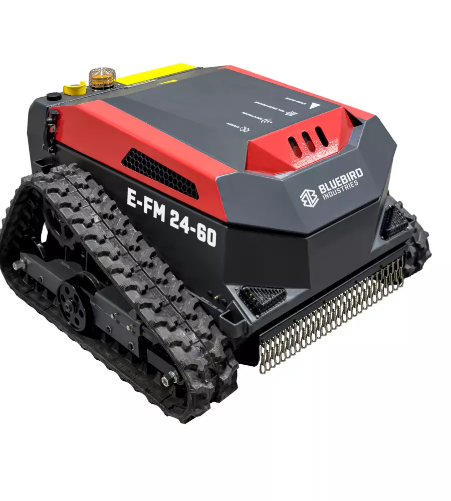 Trinciasarmenti a batteria blue bird "fm 24-60" taglio 60 cm 80v 50ah