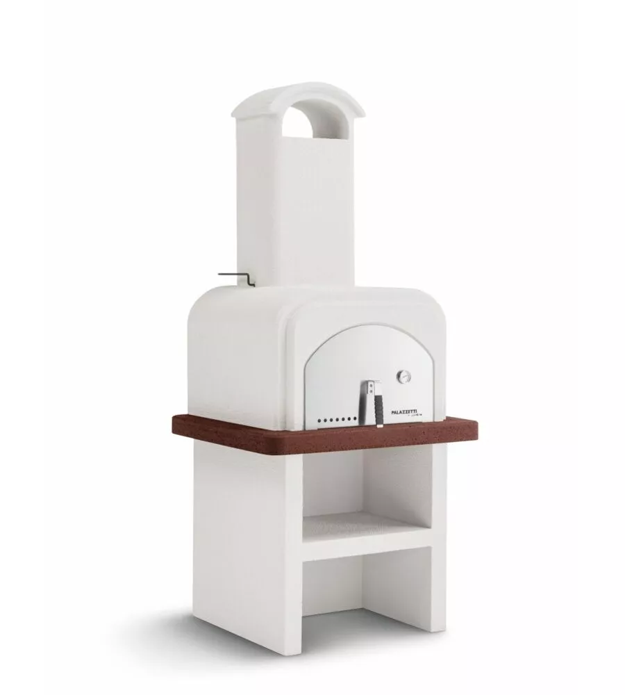 Forno pizza a legna con basamento palazzetti "stefy" 1 pizza