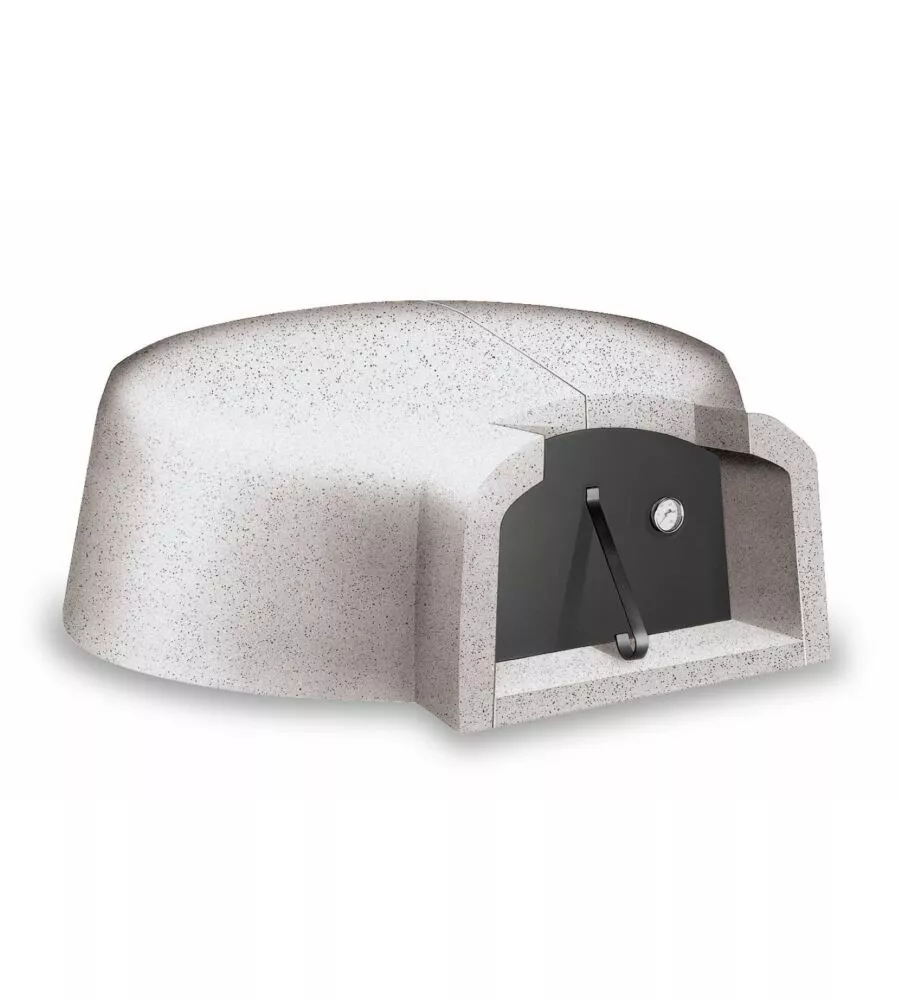 Forno pizza a legna palazzetti "smile 120" 136x145x54 cm