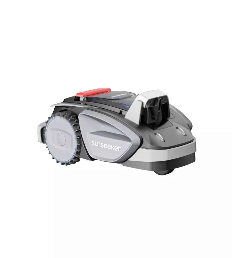 Robot tagliaerba senza filo sunseeker "v3" area di taglio 600 mq - vision ai (camera + vslam)