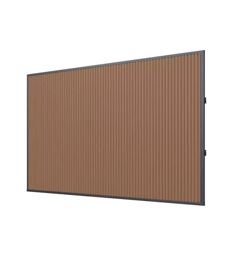 Pannello laterale per pergola ombréa in teck lato 4 mt