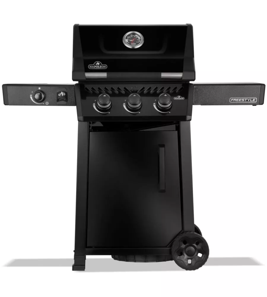 Barbecue a gas napoleon "freestyle 365" nero 4 bruciatori
