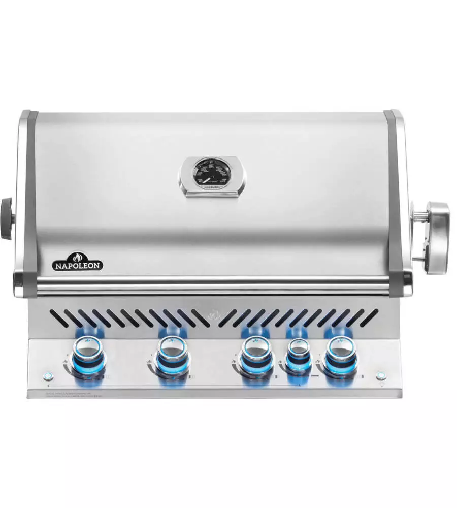 Barbecue da incasso napoleon "prestige pro 500 rb" grigio 5 bruciatori