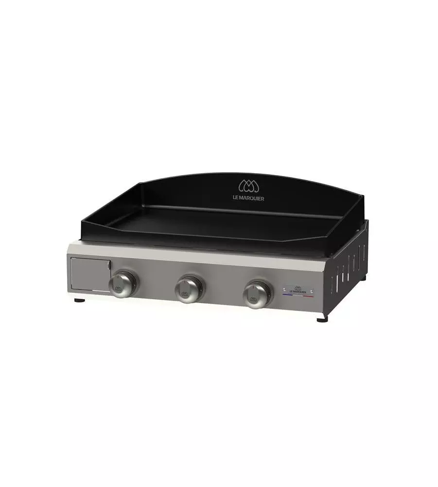 Barbecue a gas le marquier "amalia pro" nero 3 bruciatori