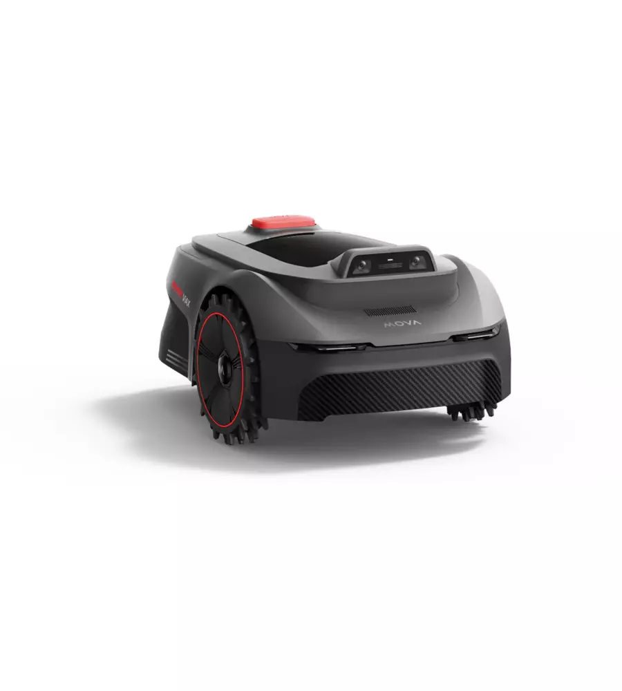 Robot tagliaerba mova "viax 300" area di taglio 300 mq - vision ai (dual camera + vslam)